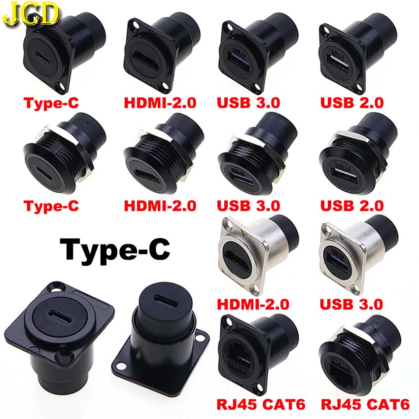 RJ45 USB 2.0 3.0 HDMI-2.0 Type - Transmission Jack Adapter recension och pris