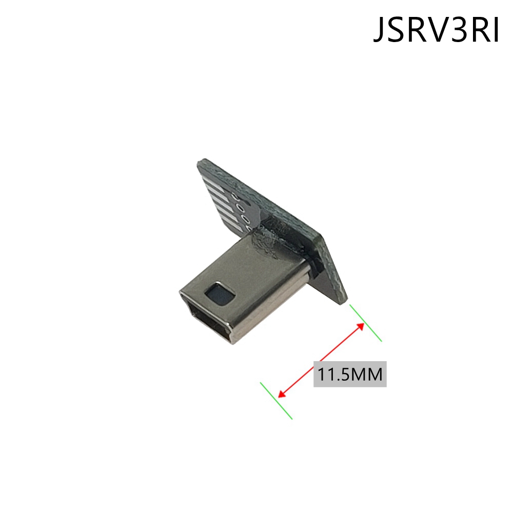 DIY 3PCS mini USB2.0 Male Plug - Transmission Jack Adapter recension och pris