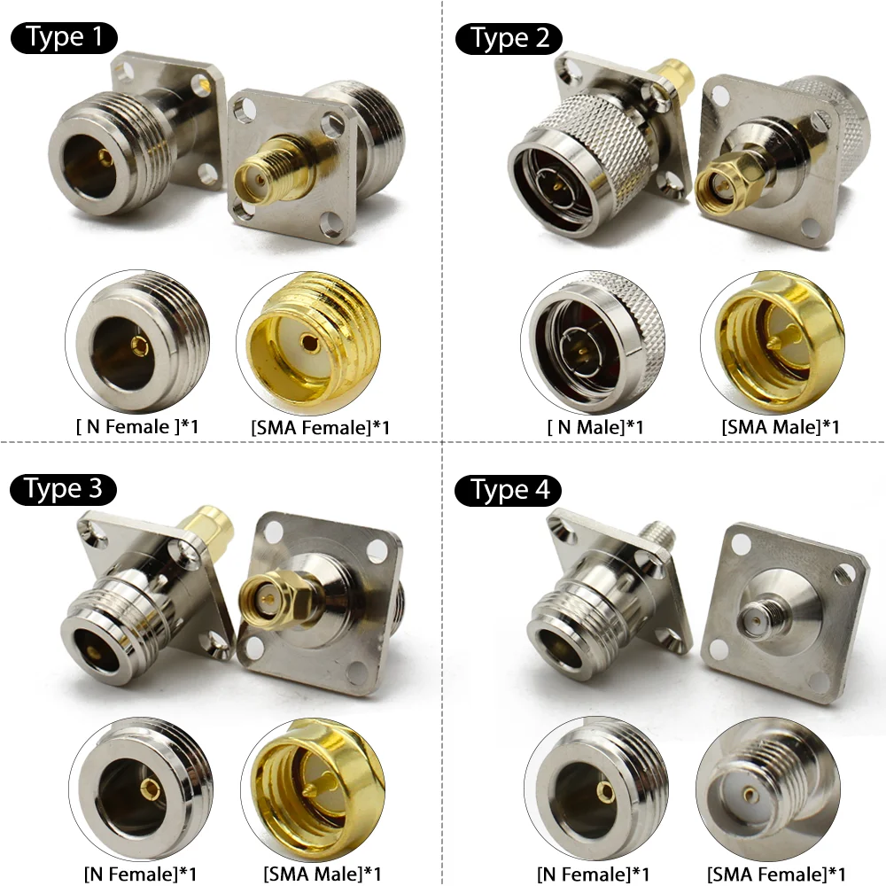 N SL16 to SMA Type Connector M - Transmission Jack Adapter recension och pris