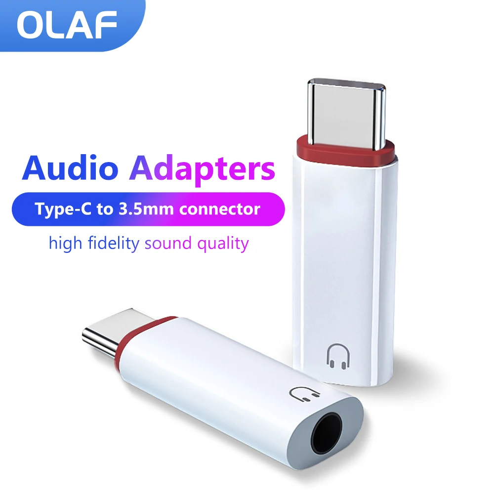 Olaf Type C to 3.5MM Earphone  - Transmission Jack Adapter recension och pris