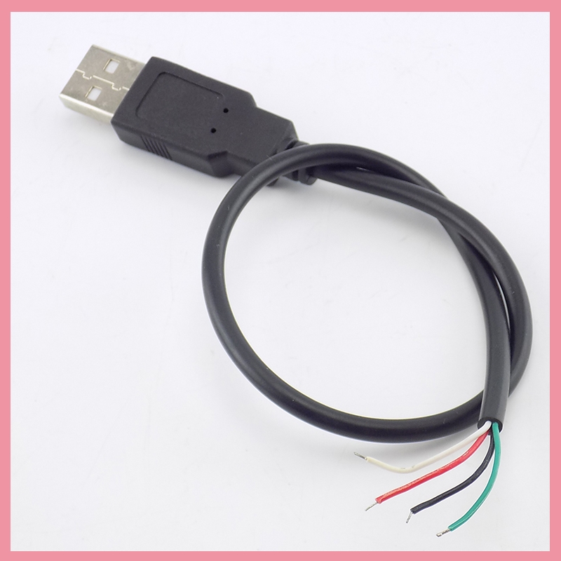 4Pins Diy USB Male Jack Connec - Transmission Jack Adapter recension och pris
