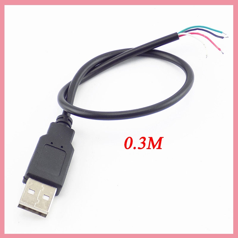 4Pins Diy USB Male Jack Connec - Transmission Jack Adapter recension och pris