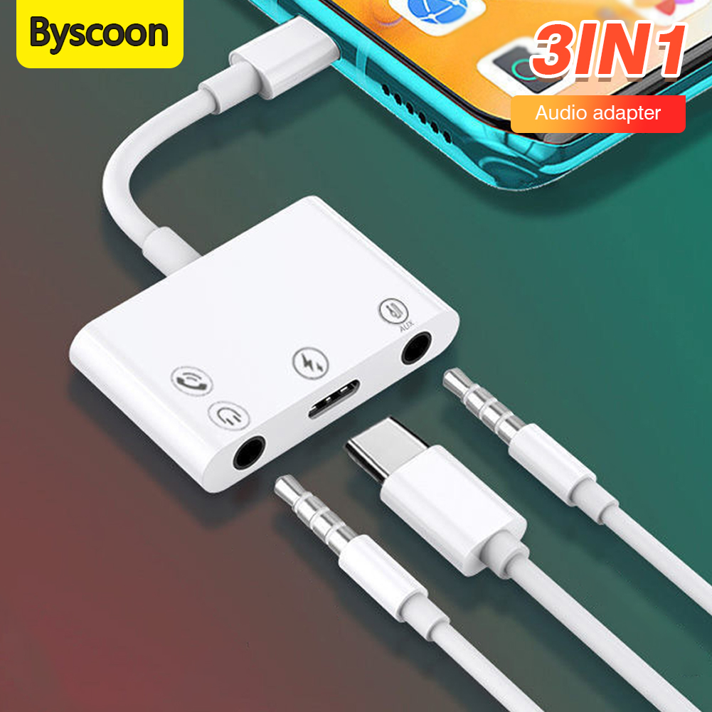 3 in 1 USB C to 3.5mm Jack Aud - Transmission Jack Adapter recension och pris