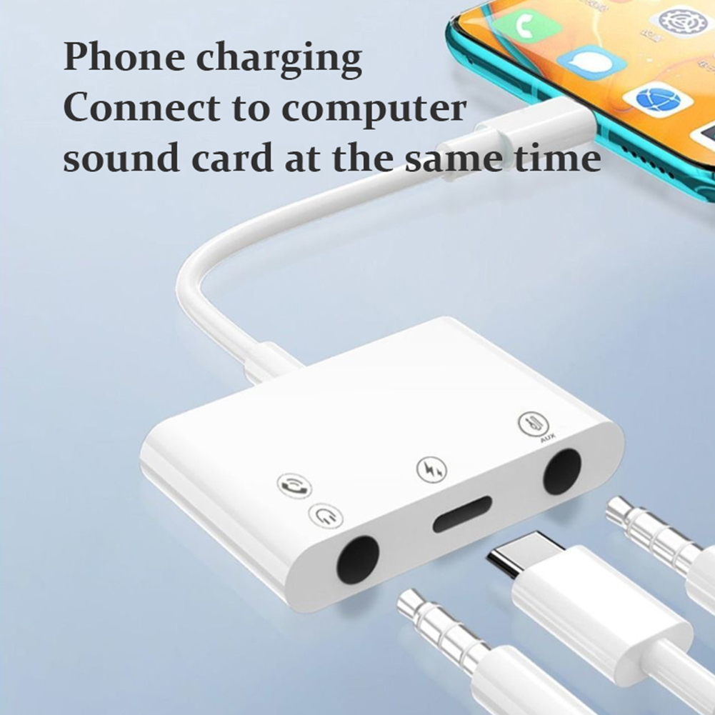 3 in 1 USB C to 3.5mm Jack Aud - Transmission Jack Adapter recension och pris