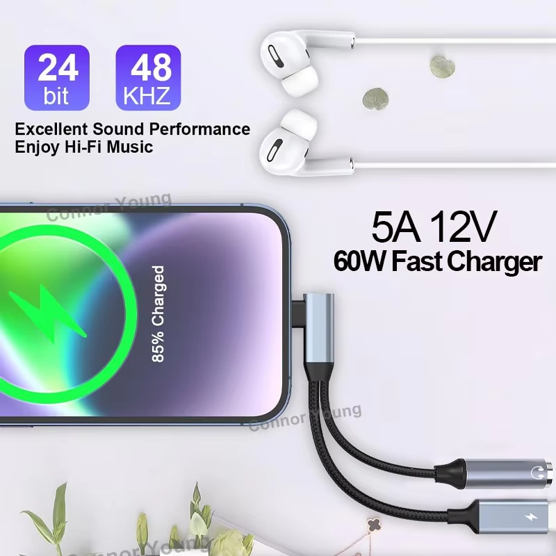 OTG 2 in 1 Elbow Usb Type C to - Transmission Jack Adapter recension och pris