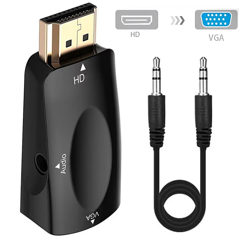 1080P HD HDMI-compatible to VG - Transmission Jack Adapter recension och pris