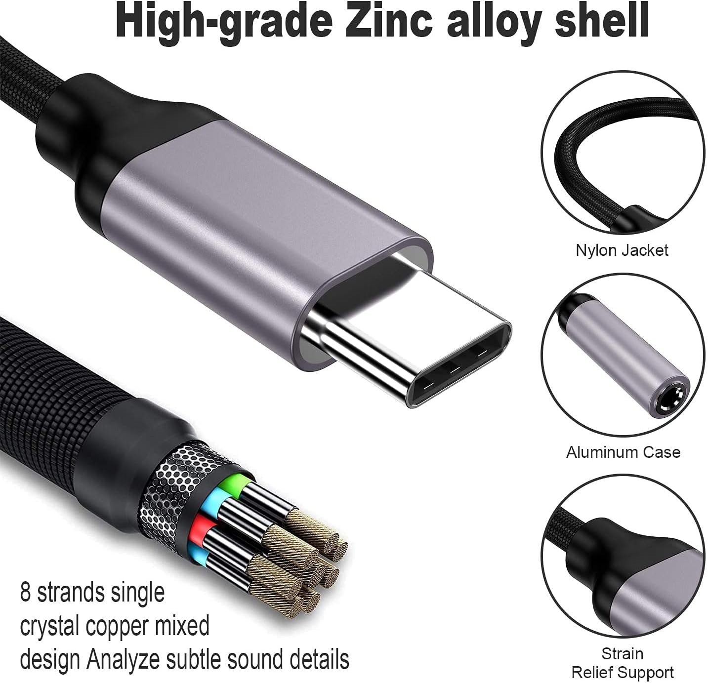 USB Type C To 3.5mm Aux Adapte - Transmission Jack Adapter recension och pris